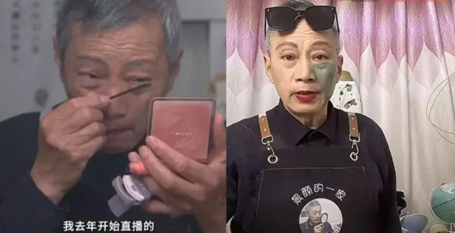 Viral Kakek Rela Jadi Beauty Vlogger Demi Biaya Berobat Sang Cucu