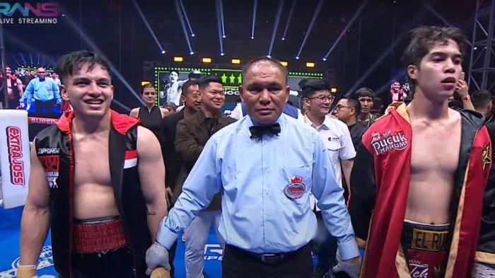 Hasil Akhir Tinju Jefri Nichol vs El Rumi, Anak Ahmad Dhani Menang Dramatis dalam 4 Ronde